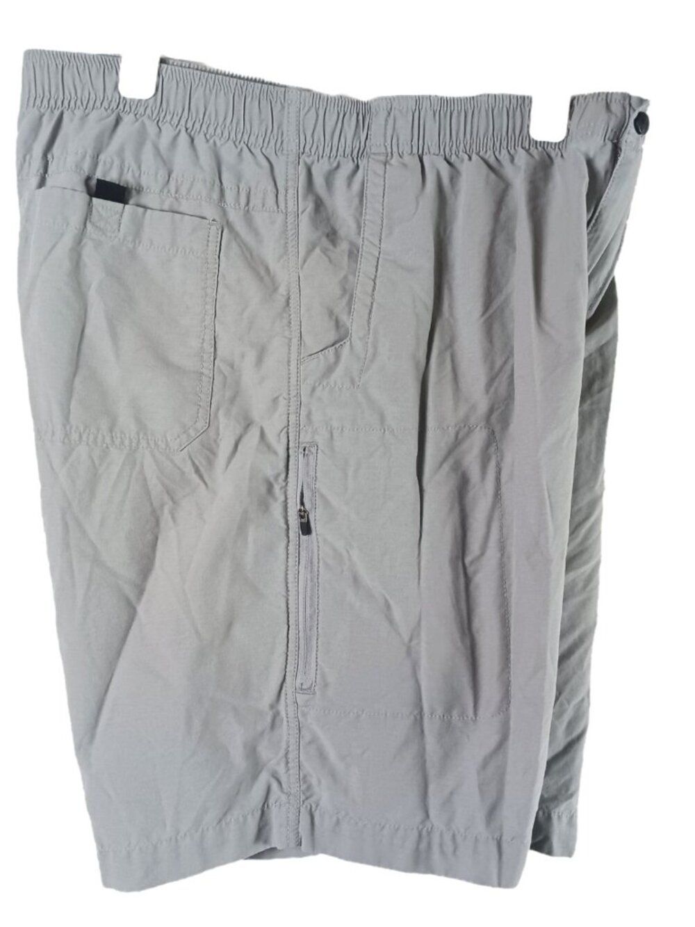 Eddie Bauer Utility Cargo Shorts Mens 36 Gray Hiking Trail Summer Gorpcore
